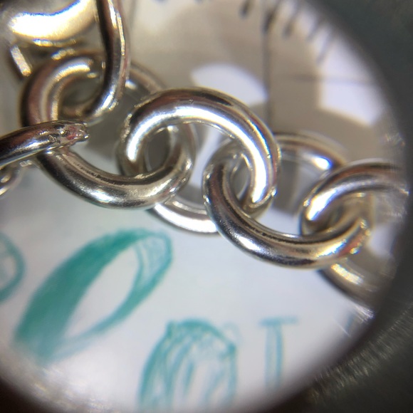 Tiffany Classic Heart Tag Toggle Necklace 925 - Picture 4 of 5